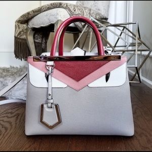 Fendi 2Jours Monster Tote handbag authentic